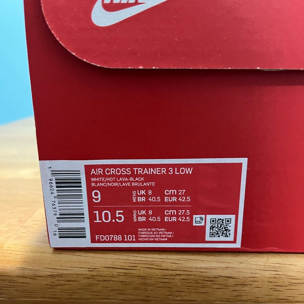 Nike air cross trainer 3 low